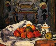 Paul Cezanne Still life, bowl with apples painting